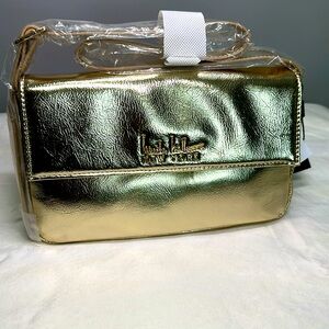 NICOLE MILLER Gold Women's Handbag